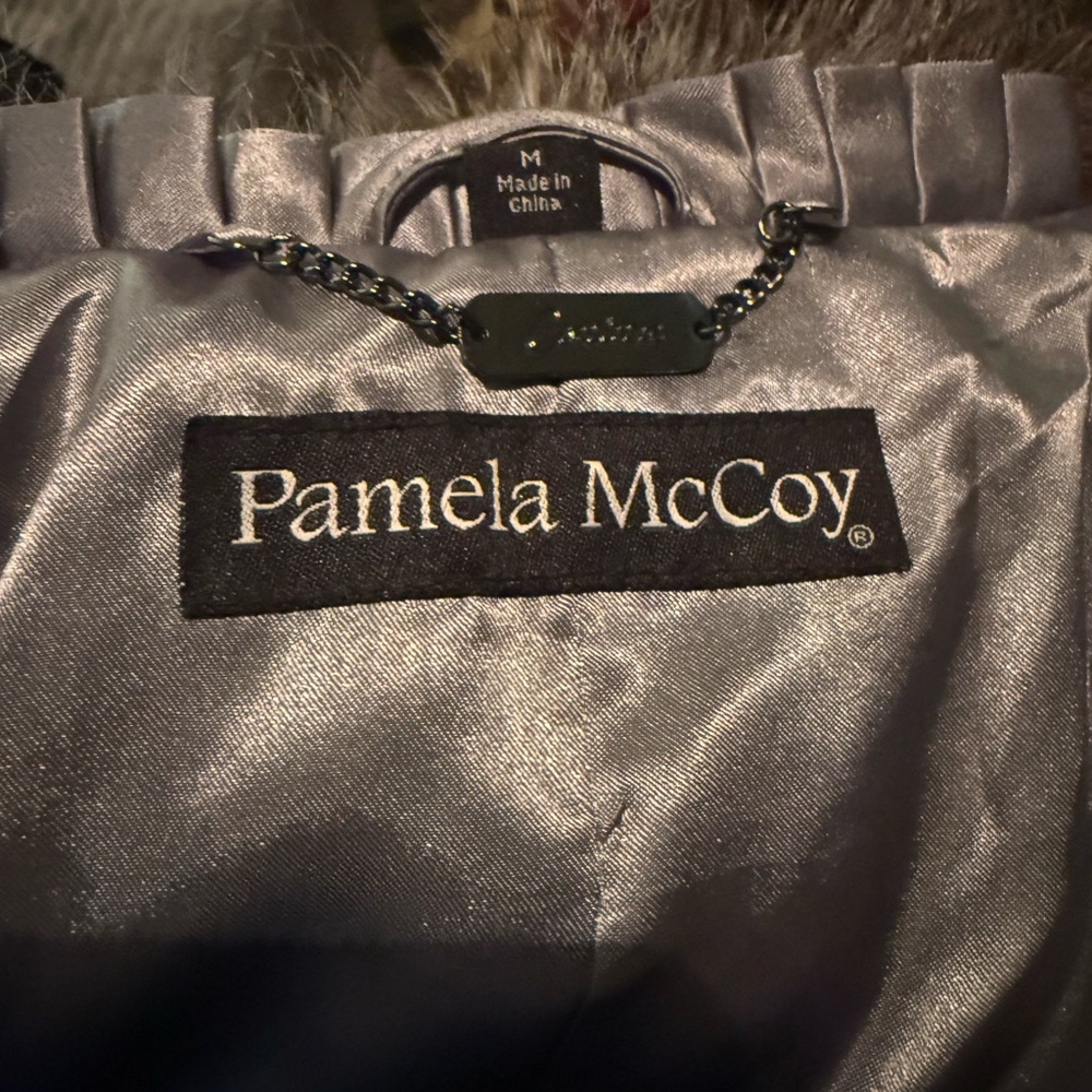 Pamela McCoy Shimmering Gray Jacket